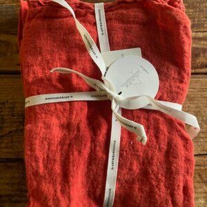 ANTHROPOLOGIE Portuguese  * LINEN *  Napkins/Set of 4